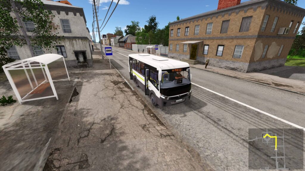 Bus Driver Simulator - malý autobus