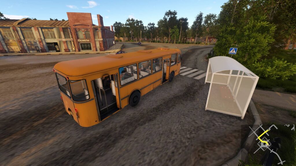 Bus Driver Simulator - náměstí