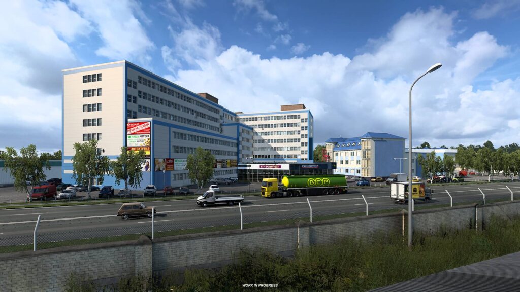 ETS2 Heart of Russia - obchodní dům