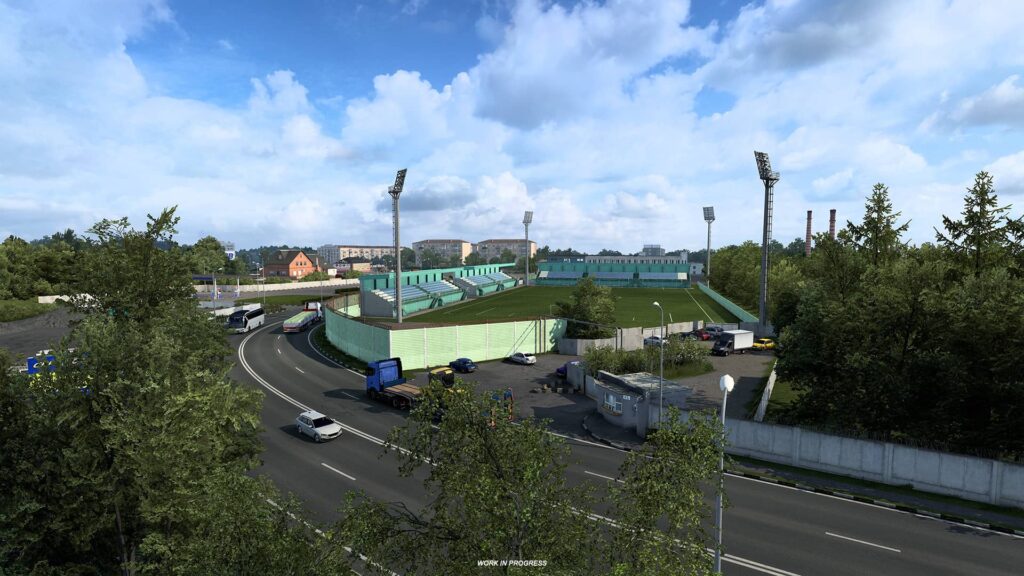 ETS2 Heart of Russia - stadion
