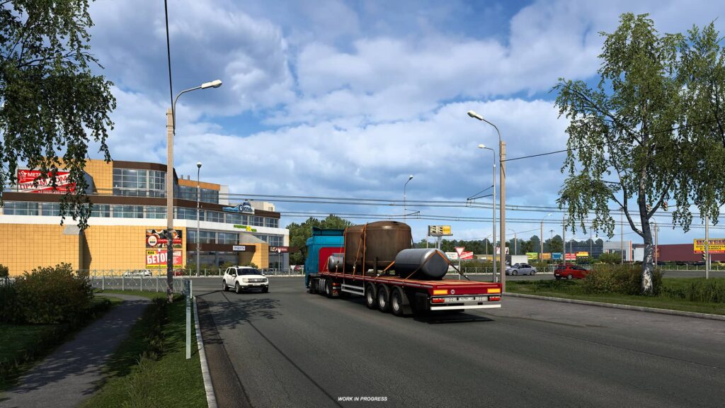ETS2 Heart of Russia - velký náklad