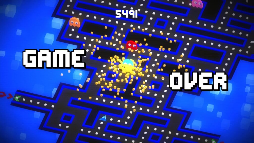 Pac-Man 256 – Game Over