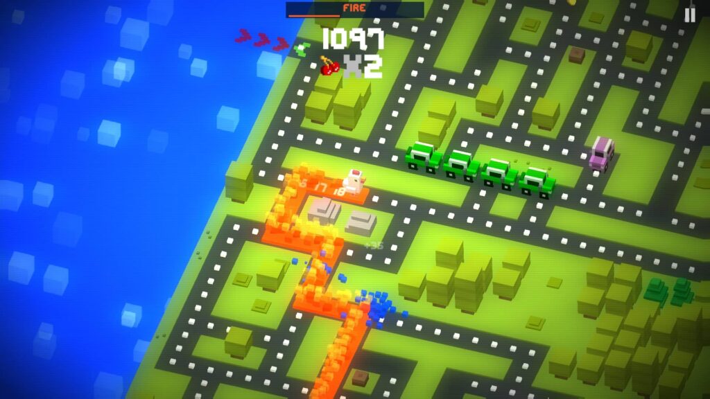 Pac-Man 256 – Skin Crossy Road