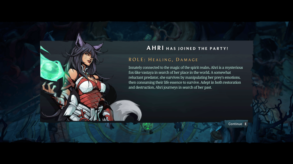 Ruined King: A League of Legends Story - ahri joins team