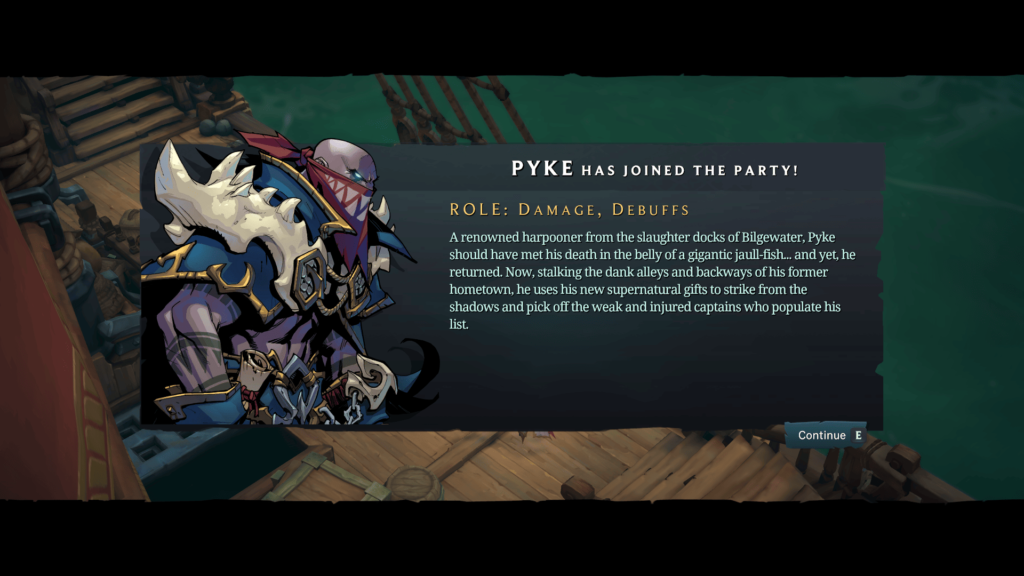 Ruined King: A League of Legends Story - pyke joins party