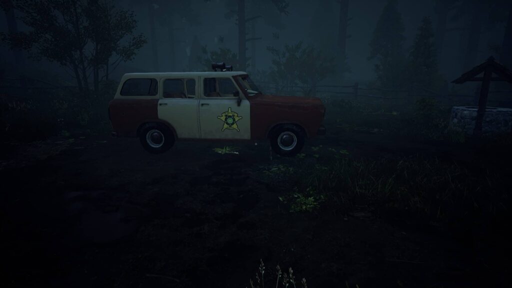 The Beast Inside šerifovo auto