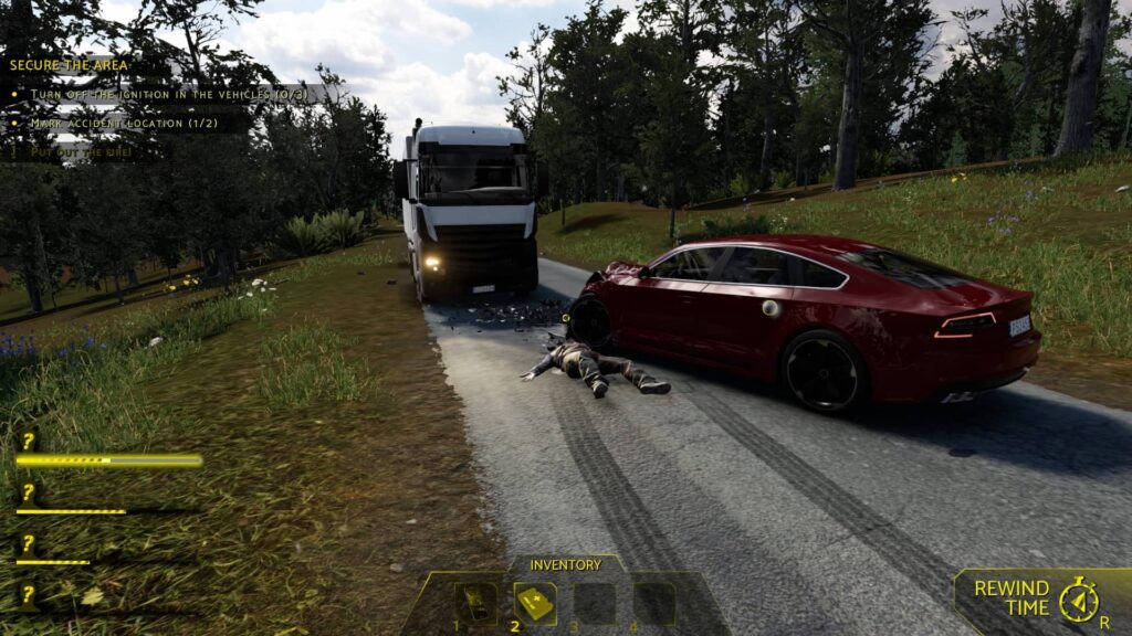 Accident - srážka s kamionem