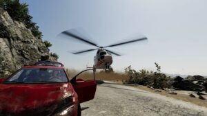 Accident - vrtulník