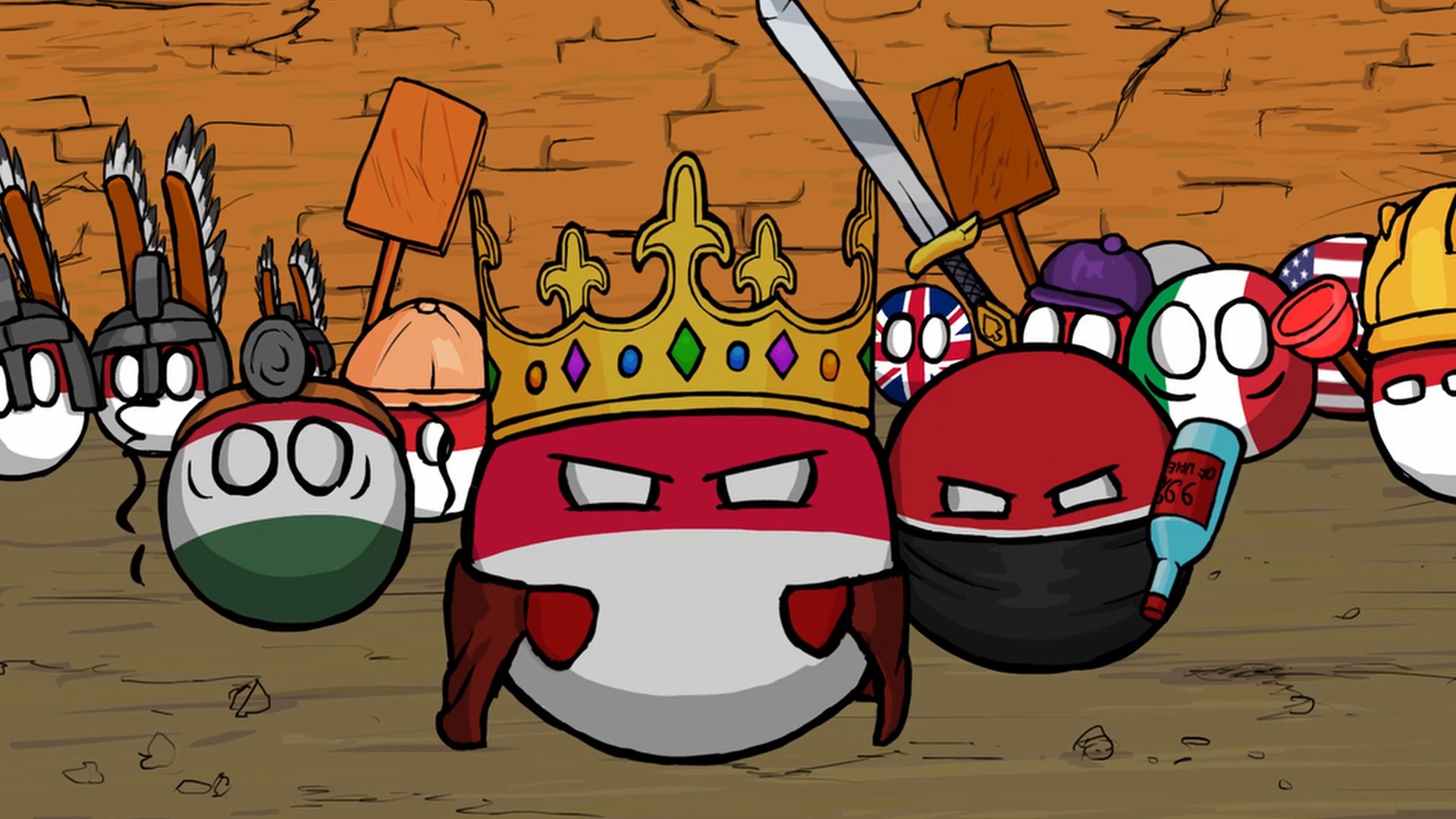 CountryBalls Heroes - Intro