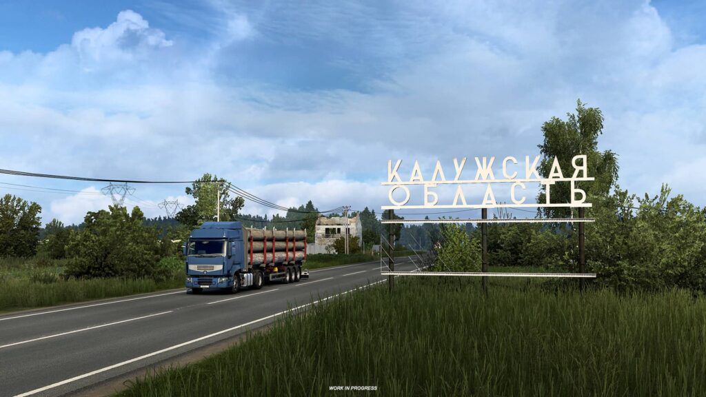 ETS2 Heart of Russia - vesnička