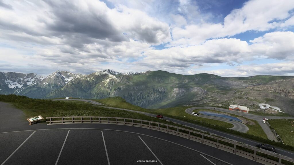 ETS2 - pohled na Alpy