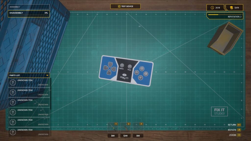 Electrician Simulator - ovladač