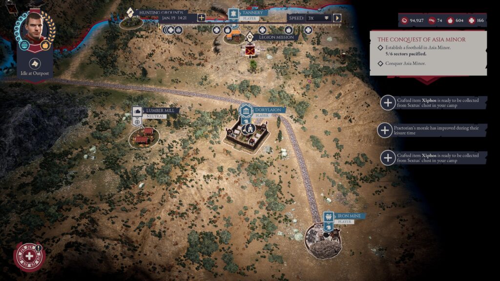 Expeditions Rome map