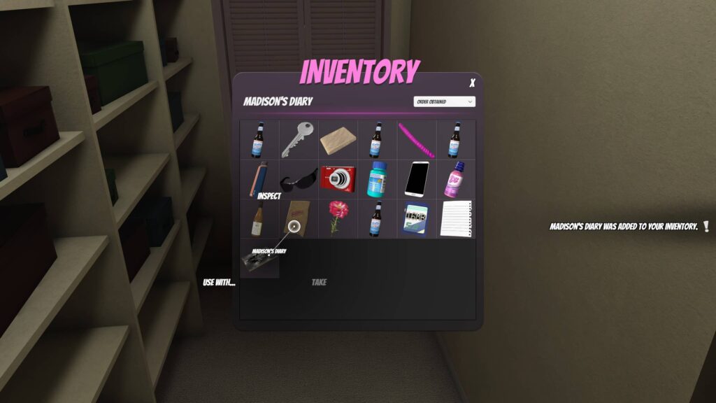 House Party – náš inventář