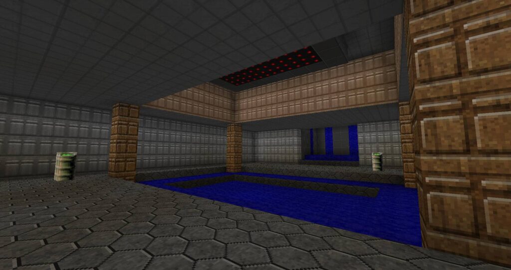 Minecraft DOOM – DOOM 1994 level