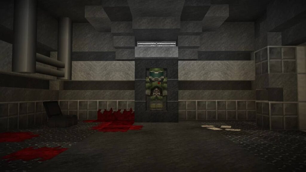 Minecraft DOOM – armor na dohled