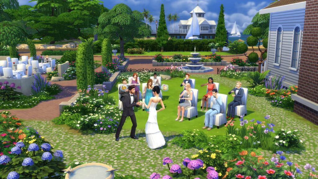 Sims 4 svatba
