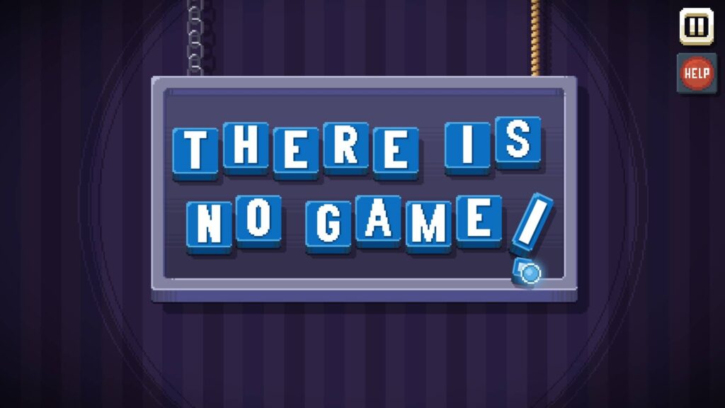There is No Game – Titul