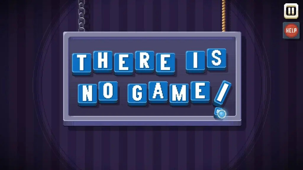 There is No Game – Titul