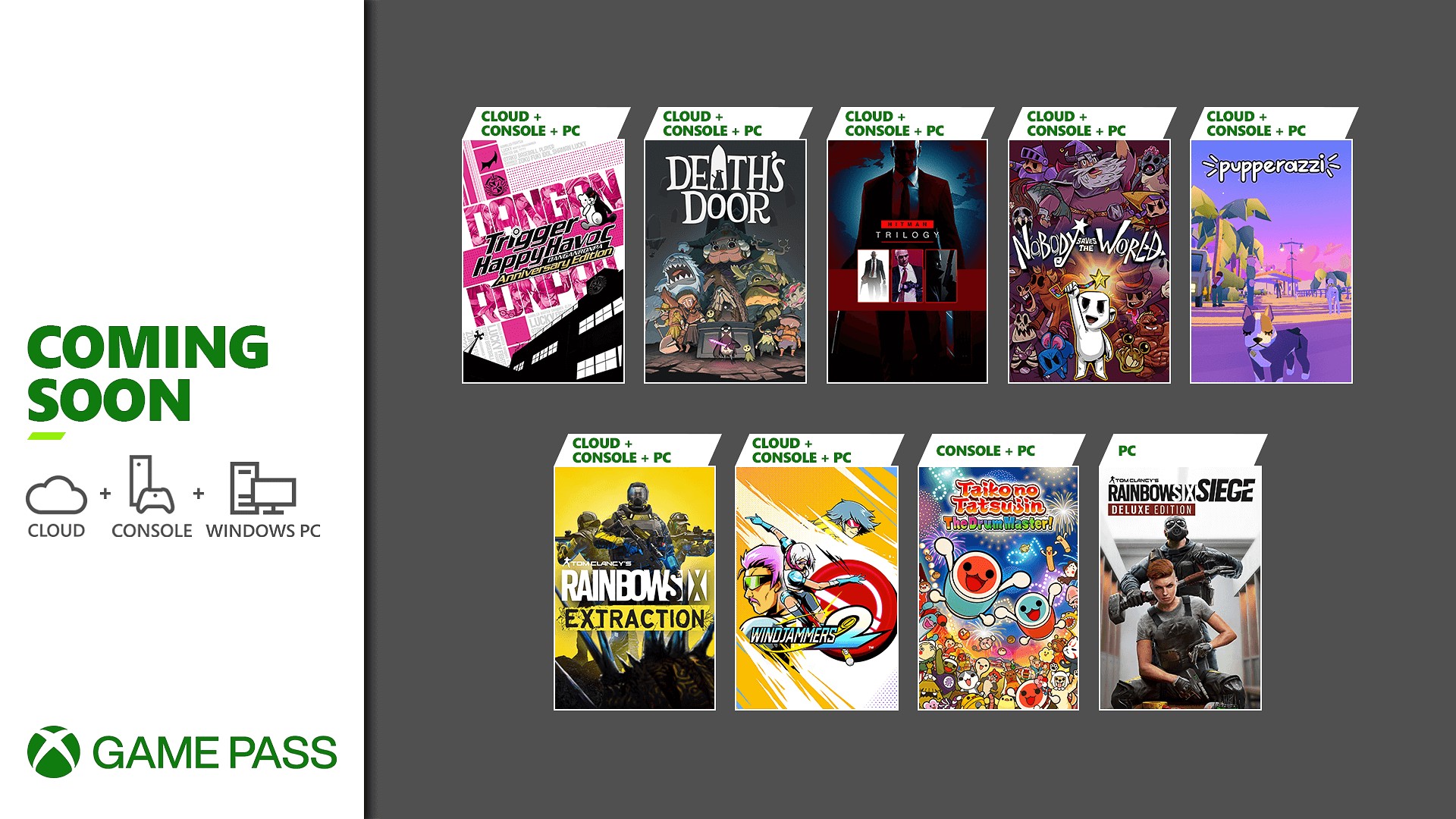 Xbox Game Pass - druhá polovina ledna