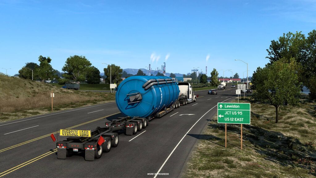 ATS 1.44 Special Transport - převoz obřího nákladu