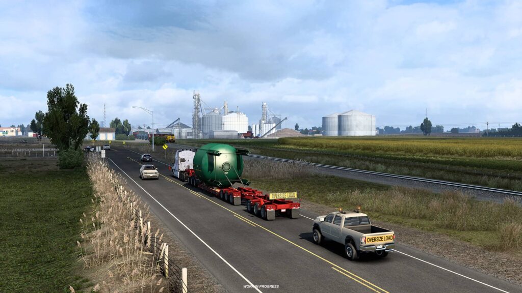ATS 1.44 Special Trasnport - doprovodné vozidlo