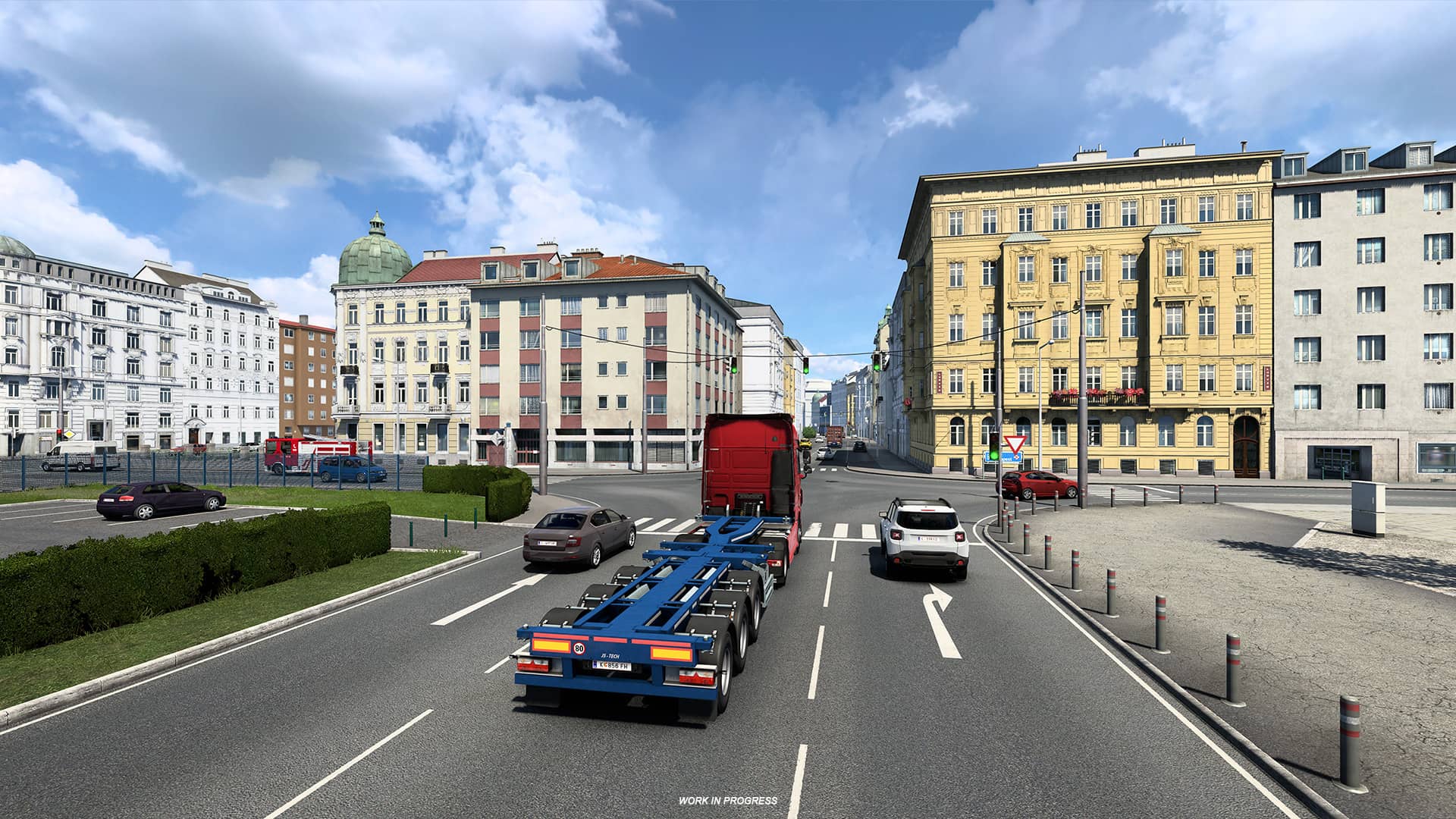 ETS2 - město Vídeň