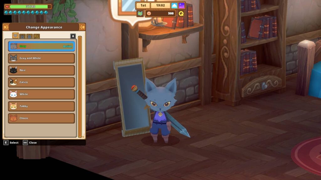 Kitaria Fables úpravy pro Nyanzu