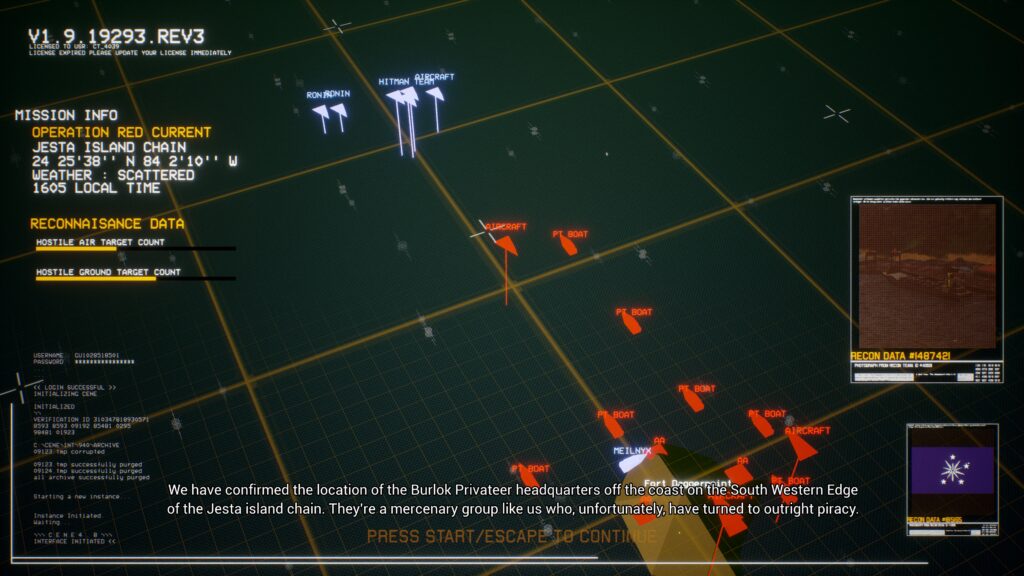 Project Wingman map