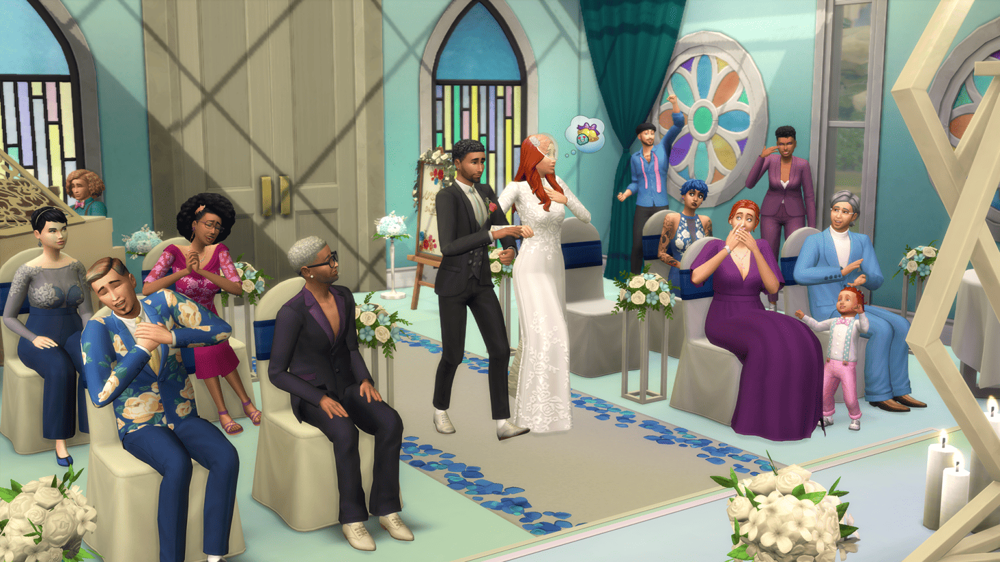 Sims svatba