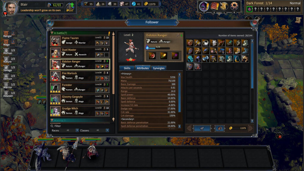 Tavern of Gods items