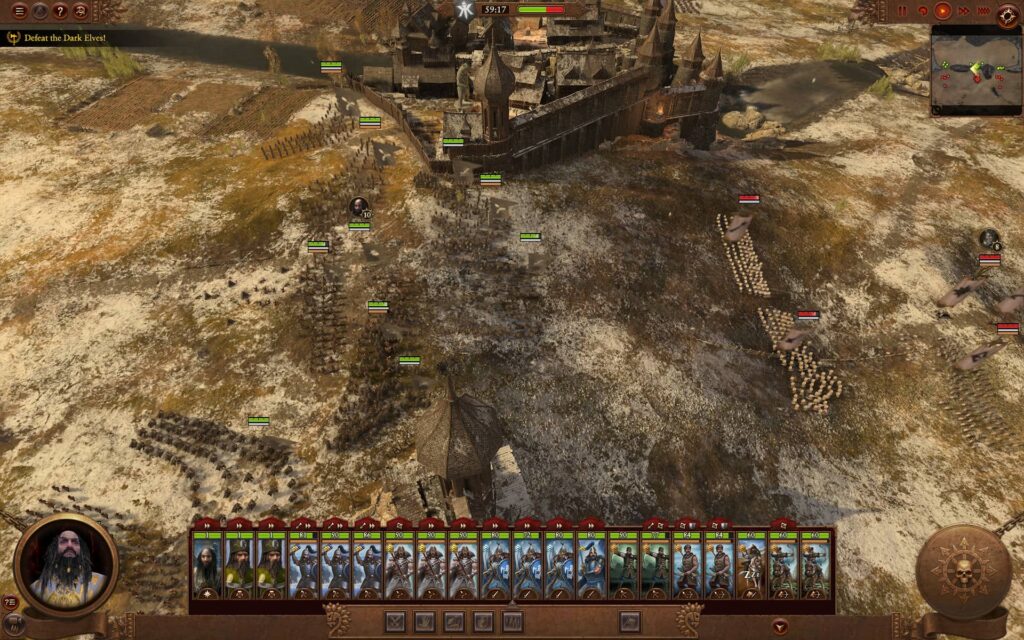 Total War WARHAMMER 3 - bitevní pole