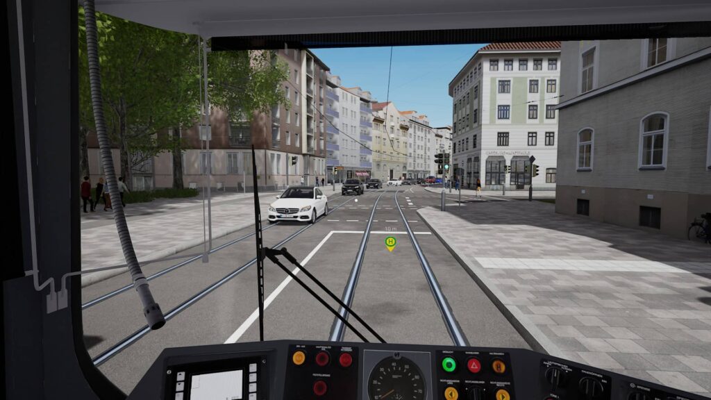 TramSim Munich - auta