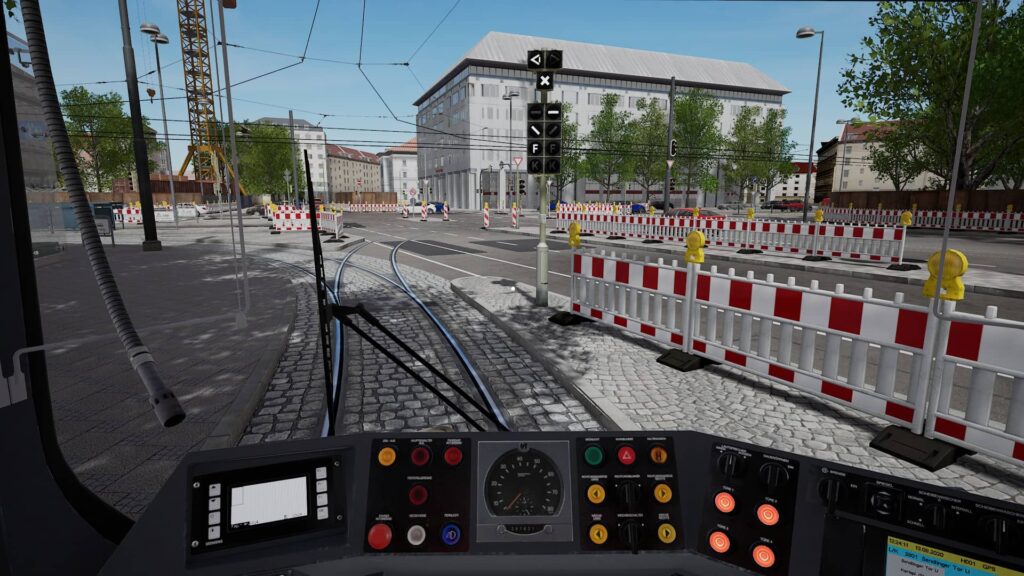 TramSim Munich - konečná stanice