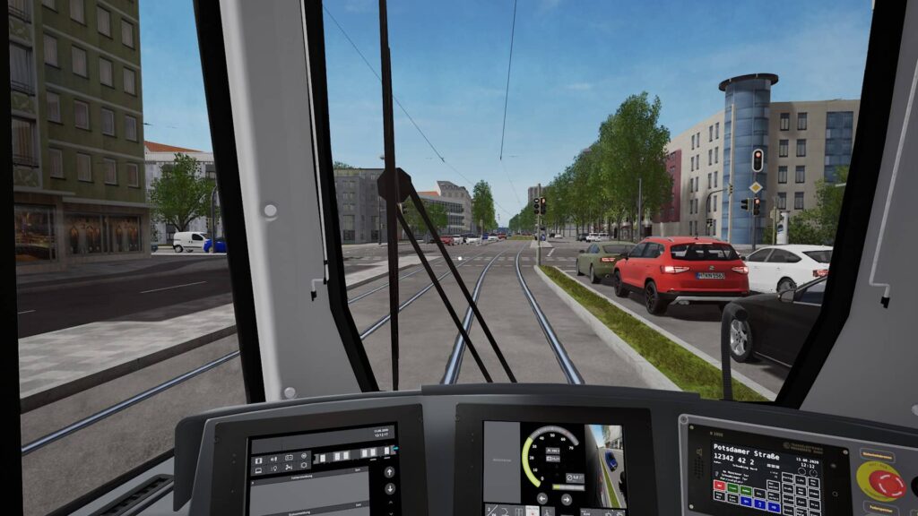 TramSim Munich - semafor