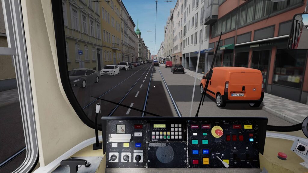 TramSim Munich - ulice