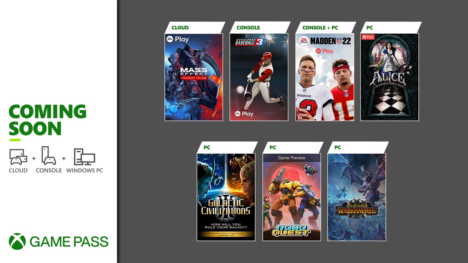 Xbox Game Pass zbytek února