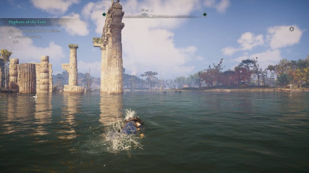 Assassin's Creed® Valhalla - plavání