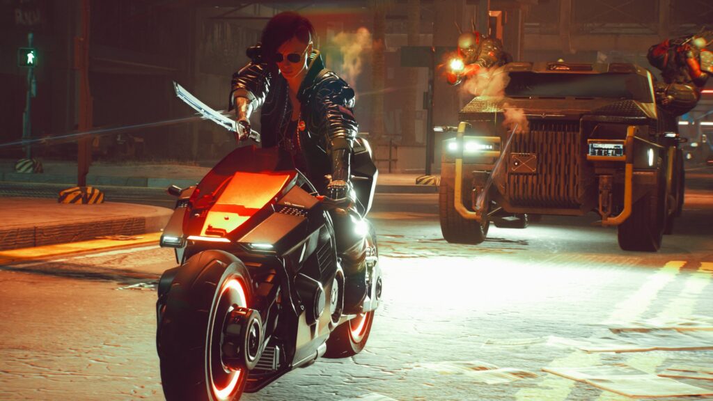 Cyberpunk 2077 – honička s V