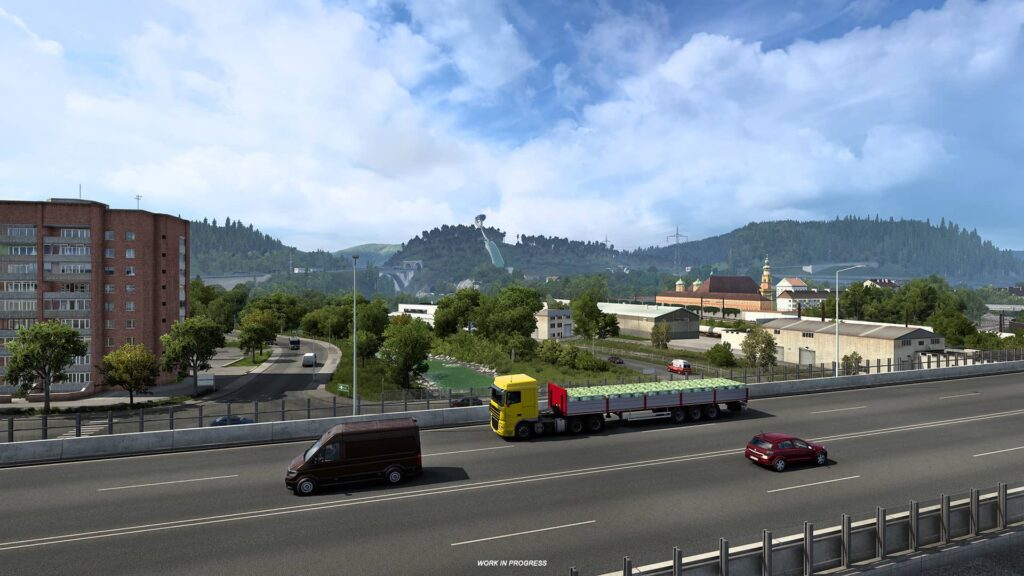ETS2 - skokanský areál