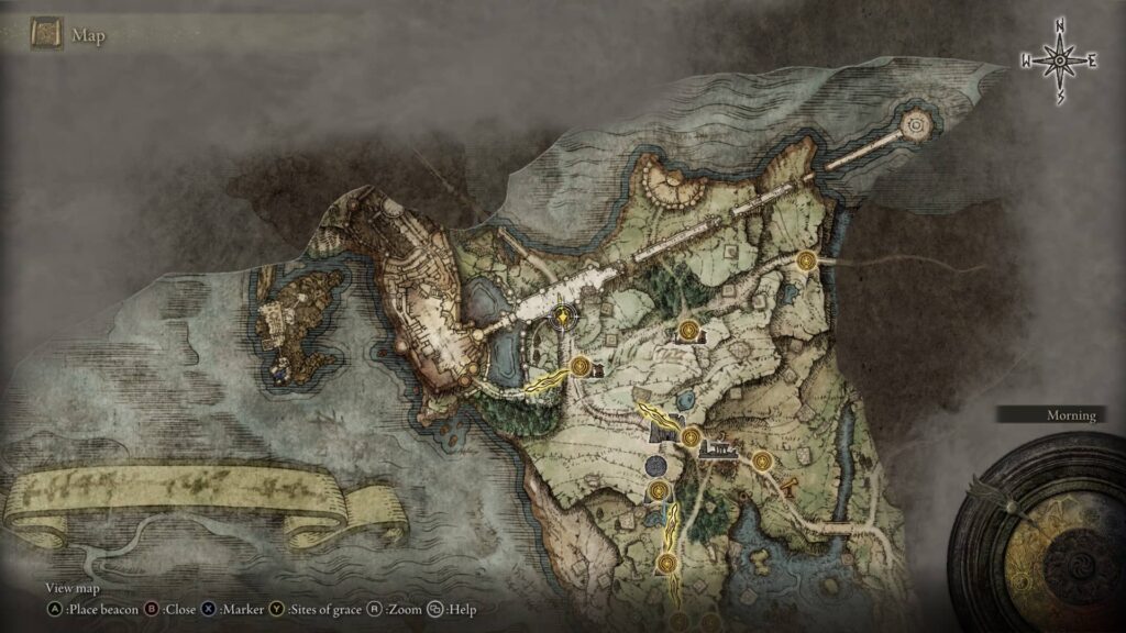 Elden Ring - mapa