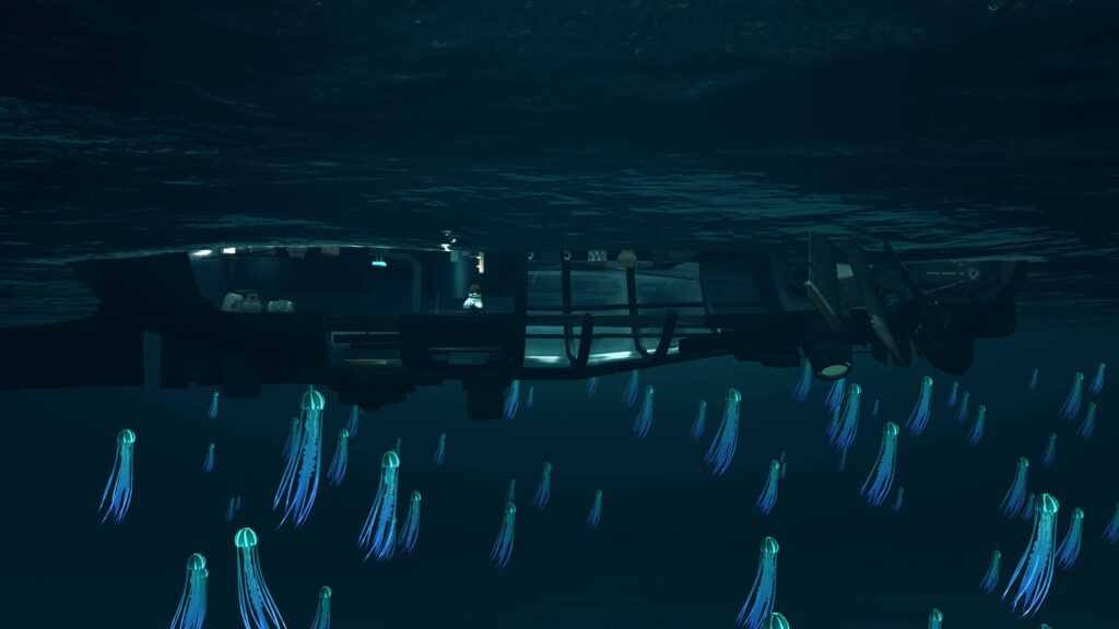FAR Changing Tides – podpalubí