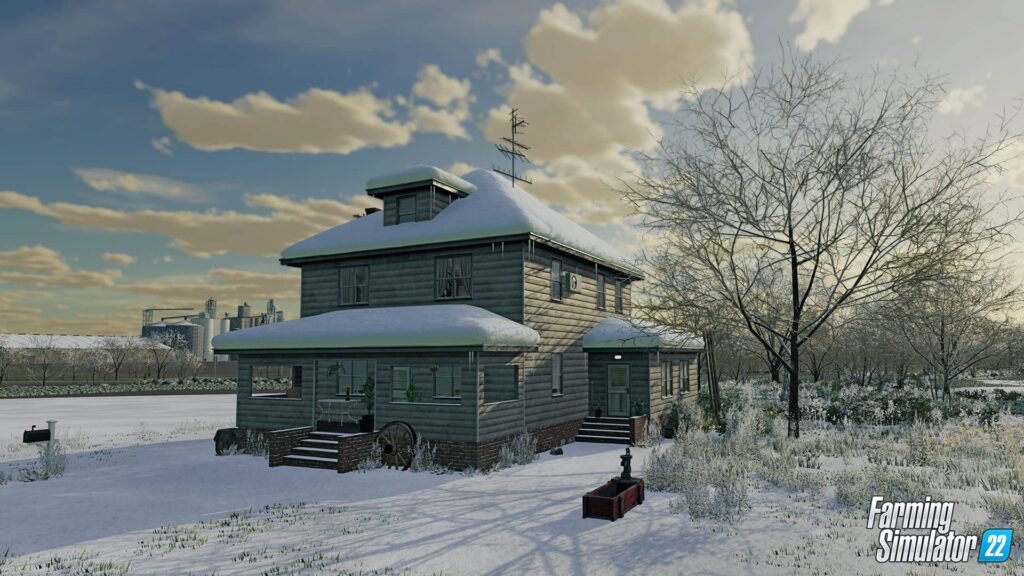 Farming Simulator 22 – sníh
