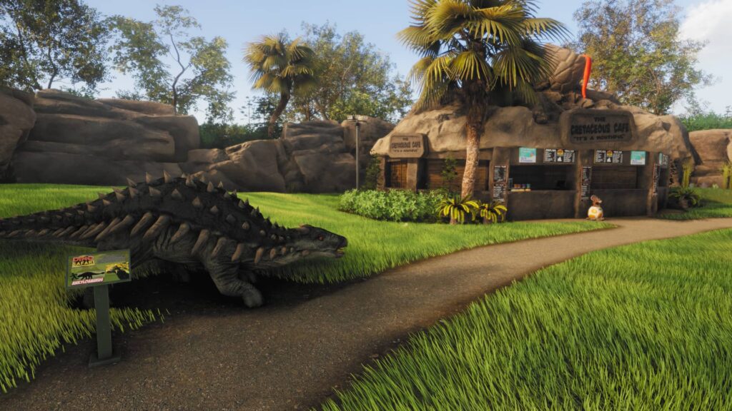 Lawn Mowing Simulator - Ankylosaurus
