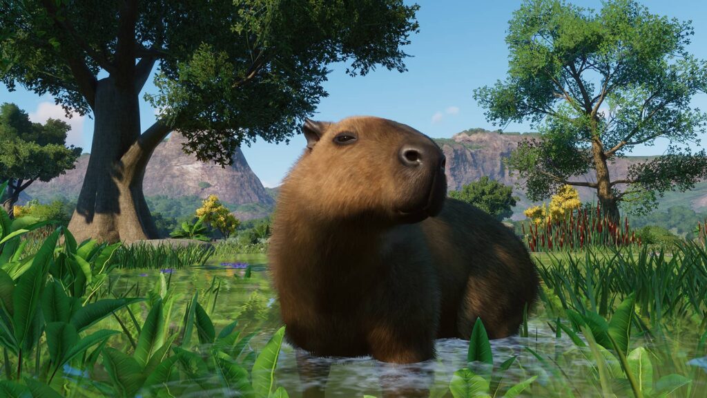 Planet Zoo kapybara
