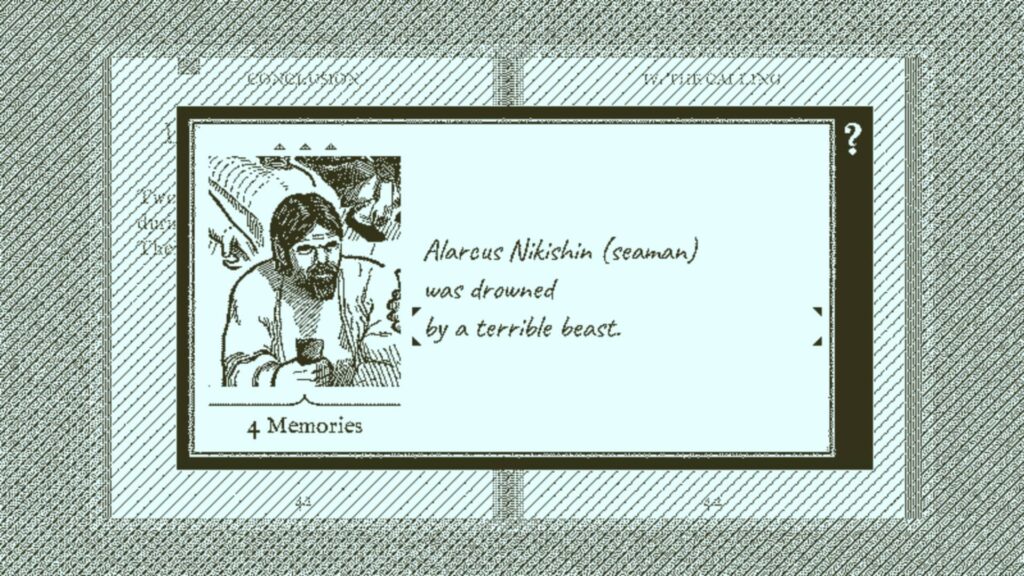 Return of the Obra Dinn doplnění informací