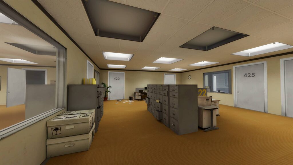The Stanley Parable Ultra Deluxe – kanceláře