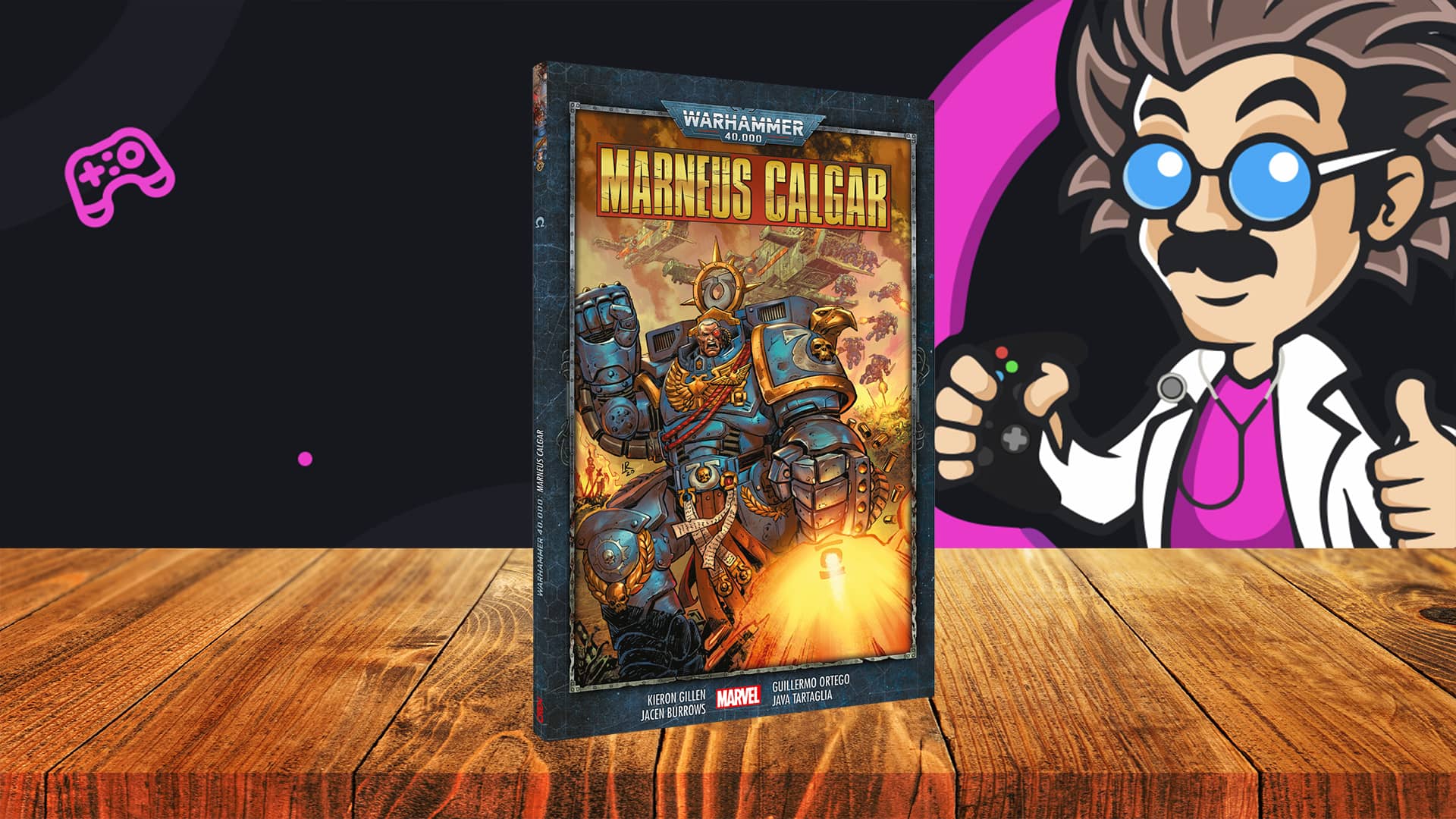 Warhammer 40,000 Marneus Calgar – Cover