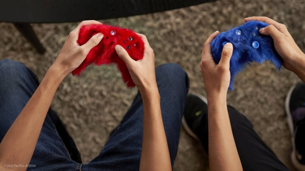 Xbox Sonic speciální edice – chlupaté ovladače