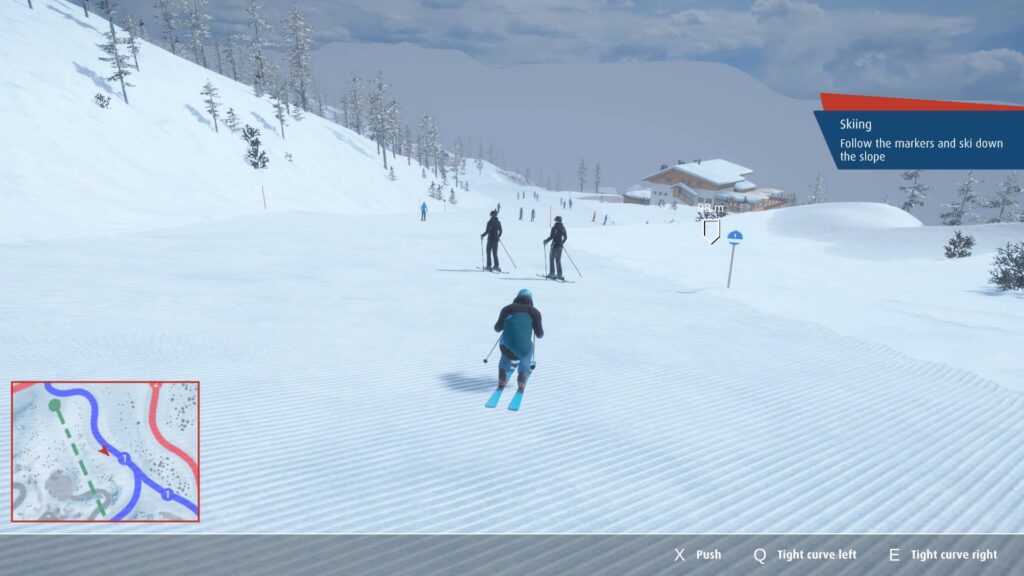 Alpine The Simulation Game - lyžování